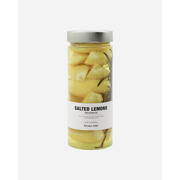 Nicolas Vah - Salted lemons, Preserved, 625 g.