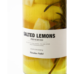 Nicolas Vah - Salted lemons, Preserved, 625 g.
