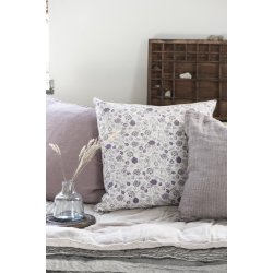 Ib Laursen Pudebetrk med blomster 50 x 50 cm