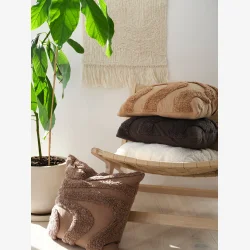 Svanefors pudebetrk tuftet iskaffe 45x45cm. 