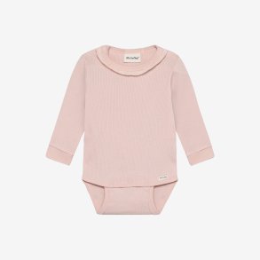 Minymo - Body Rib Lyser�d - Lang�rmet i rib m. blondekant