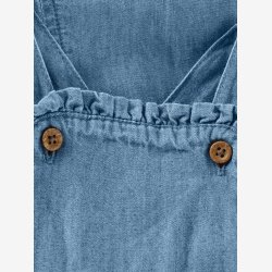 Minymo - Samlet Chambray - overall i denim-look