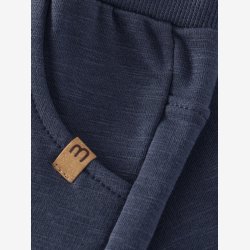Minymo - M�rkebl� Joggingbukser i bomuldsblanding