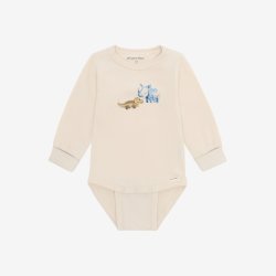 Minymo - Body - Lang�rmet m. Safari brystprint.