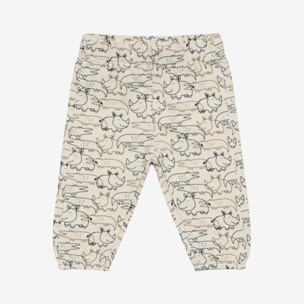 Minymo - Bukser m. krokodille print