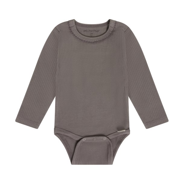 Minymo - Body - Ribkvalitet - St�vet Gr�