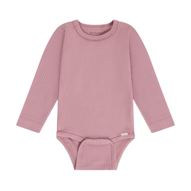 Minymo - Body - Ribkvalitet - St�vet Rosa