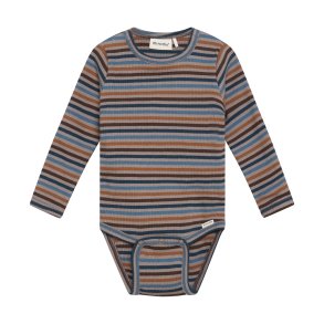 Minymo - Body LS - Stribet 