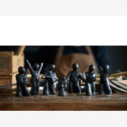 Mors - Skulptur/figur "Du er omsorgsfuld, en krlig ener af din slags"