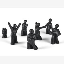 Mors - Skulptur/figur "Mrk efter! Fles det rigtigt, s er det vejen"