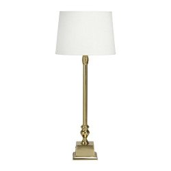PR HOME - Linn Lampefod, Guld, 50cm.