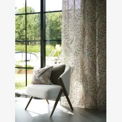 Svanefors pudebetrk m/blomster 45x45cm. 