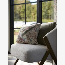 Svanefors pudebetrk m/blomster 45x45cm. 