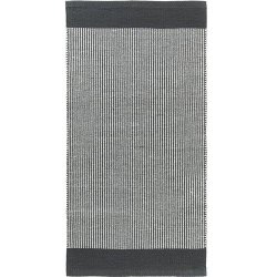 Svanefors - Gulvtppe gr m/striber 70x140cm. 