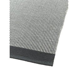 Svanefors - Gulvtppe gr m/striber 70x140cm. 