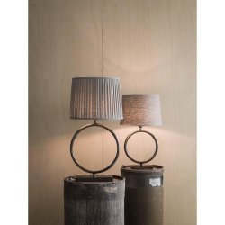 PR HOME - Circle Bordlampe fod H: 43cm.  Antik messing look