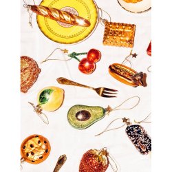 Vondels - Glaskugle Rd Kirsebr 8 cm