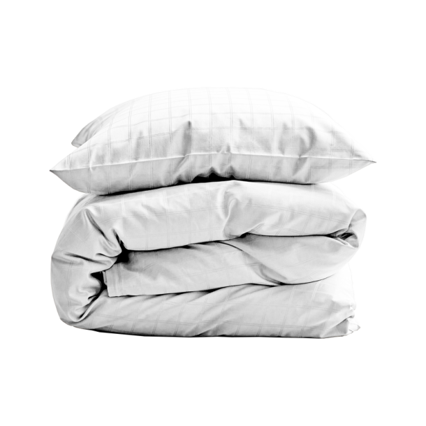 Södahl Clear sengetøj hvidt 140x220cm. 60x63cm. - - My Cozy House