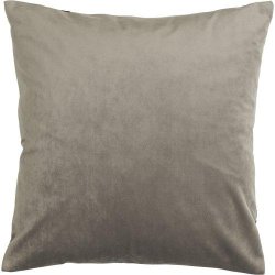 Svanefors - Pudebetrk 45x45cm. Linned/blomstret Velour/bomuld