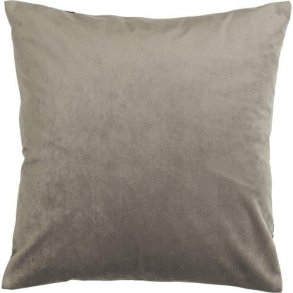 Svanefors - Pudebetrk 45x45cm. Linned/blomstret Velour/bomuld