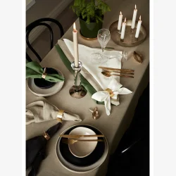 Svanefors - Servietring m/kanin�re "Messing" 2 pak. 5 cm. 