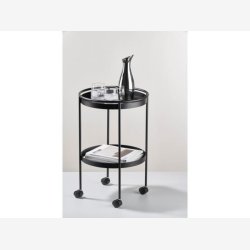 Zone Rocks Barvogn m. hjul Dia. 40 x 57 cm Black