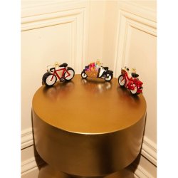 Vondels - Glaskugle Rd Racercykel 7 cm