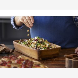 HOLM - Serveringsfad Akacietr 38 x 22,5 x 7,6 cm.