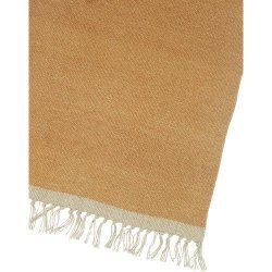 Svanefors - Gulvtppe i uld &amp; jute gul 70x140cm.