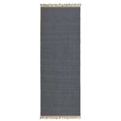 Svanefors - Gulvtppe i uld &amp; jute gr 70x240cm.