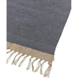 Svanefors - Gulvtppe i uld &amp; jute gr 70x240cm.