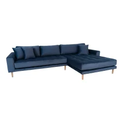 House Nordic - Lido Lounge Sofa, mrkebl
