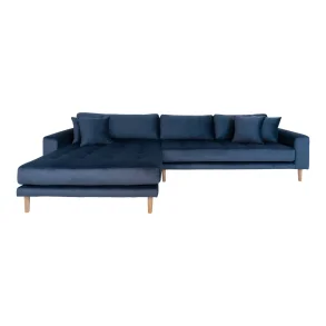 House Nordic - Lido Lounge Sofa, Mrkebl