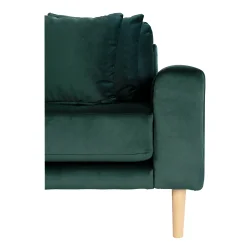 House Nordic - Lido Lounge Sofa, Mrkegrn