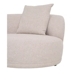 House Nordic - Kingston Lounge Sofa Lounge Sofa med 2 puder, venstrevendt, natur