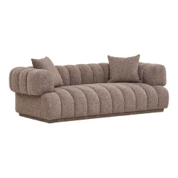 House Nordic - Aurora Sofa med 2 puder, brun