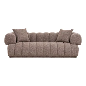 House Nordic - Aurora Sofa med 2 puder, brun