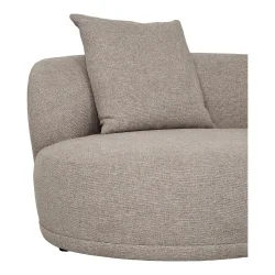 House Nordic - Kingston Lounge Sofa med 2 puder, hjrevendt, brun