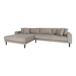 House Nordic - Lido Lounge Sofa, Stenfarvet