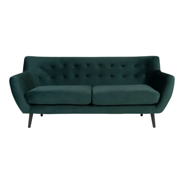 House Nordic - Monte 3 Personers Sofa, mrkegrn