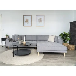 House Nordic - Lido Lounge Sofa, lysegr