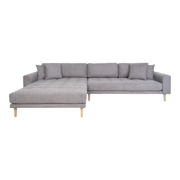 House Nordic - Lido Lounge Sofa, Lysegr