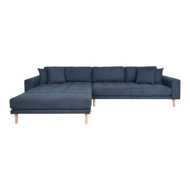 House Nordic - Lido Lounge Sofa, Mrkebl