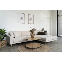 House Nordic - Lido Lounge Sofa, Sandfarvet