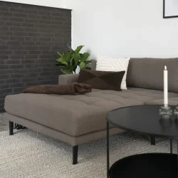 House Nordic - Lido Lounge Sofa, brun