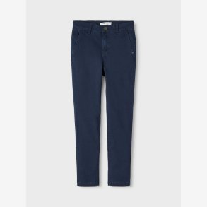 Name It - Regular fit bukser mrkebl