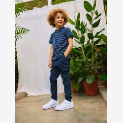 Name It - Regular fit bukser mrkebl