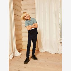 Name It - Regular fit bukser mrkebl