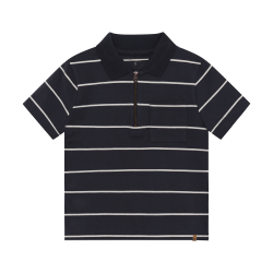 Minymo - Polo T-Shirt m. striber SS Bl�