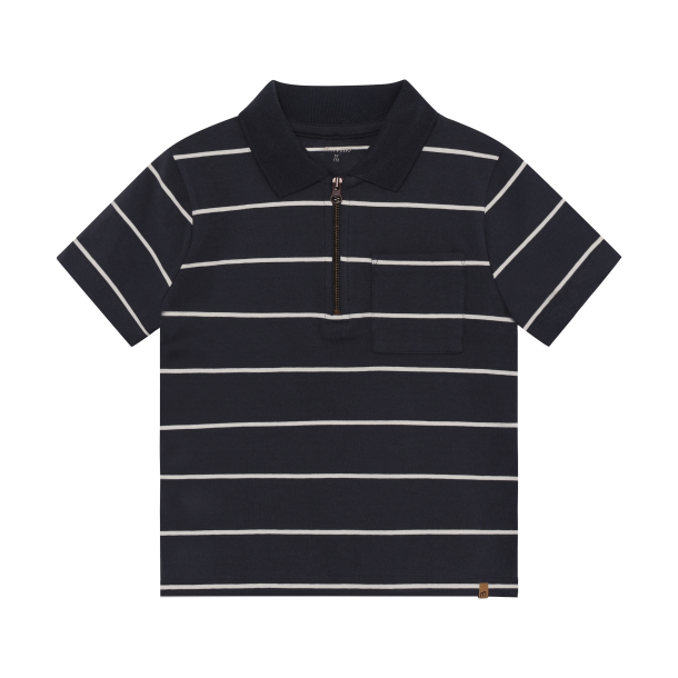 Minymo - Polo T-Shirt m. striber SS Bl�
